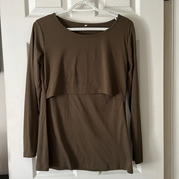 Green Nursing Top - Picture 1 of 1